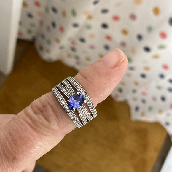 Tanzanite in Sterling - Picture 9 of 14